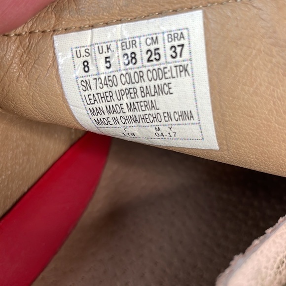 Blush Pink Leather Skechers Street Uplift-Double Zipper Platform SlipOn - Picture 11 of 15